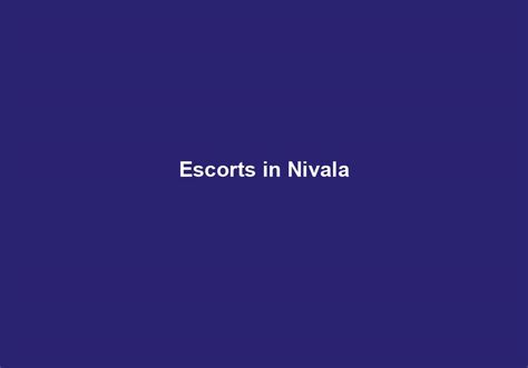Escort Nivala